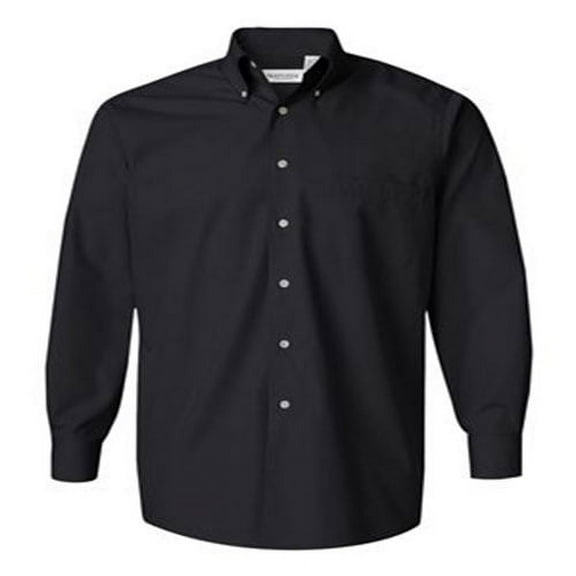 Van Heusen Men's Silky Poplin Shirt
