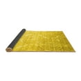 thumbnail image 2 of Ahgly Company Indoor Rectangle Abstract Yellow Contemporary Area Rugs, 7' x 10', 2 of 4