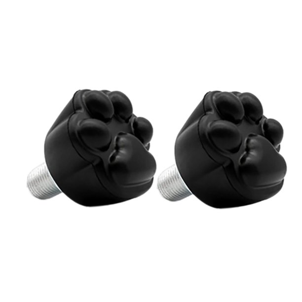 2 Pack Roller Skates Toe Stops Rubber Brake Block Stoppers 82A Plugs