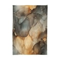 thumbnail image 6 of WOBOGO Marble Brown Pattern Square Tablecloth 54×72in Polyester Fabric Tablecloth Washable Dust Resistant Wrinkle Resistant, 6 of 9