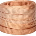 thumbnail image 5 of Bare copper braided ground wire, can be welded oxygen-free copper wire (width: 28mm, thickness: 2.5mm, length: 1m), 5 of 5