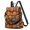 Halloween Jack O Lantern Solid Pattern, variant on Halloween Lime Green Bat Pumpkin Pattern Fashion Backpack, Work Travel Rucksack with Side Bottle Pockets & Convertible Strap, Large Capacity Gifts for Women Casual Use
