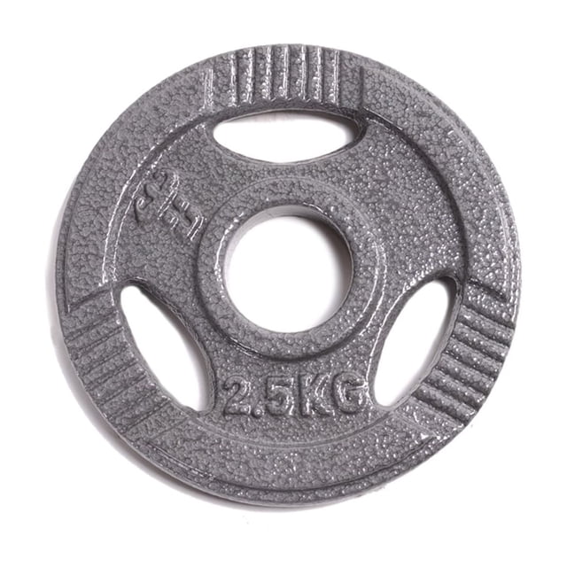 Disco de peso Unifitness gris de 2.5 kg