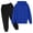 Blue, variant on Kids Baby Girls Clothes Set Spring Winter Children Long Sleeve Hoodies Sweatshirts Pants Baby Outfits