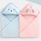 thumbnail image 3 of 0-3Y Unisex Baby Bathrobe Cartoon Animal Bath Towels Poncho Cape Boys Girls Cloak Ultra-Soft Flannel Bath Towel Hooded Robe Newborn Baby Shower Gift, 3 of 5