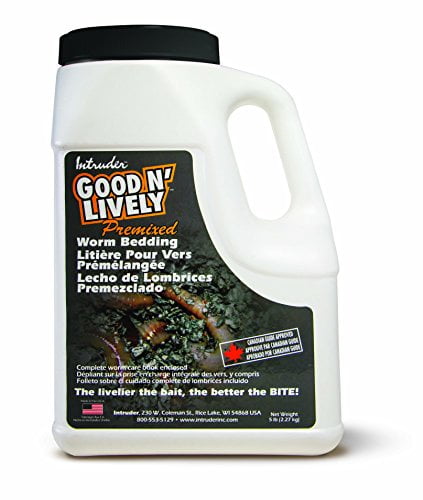 INTRUDER Good N' Lively Premixed Worm Bedding, 5-Pound ...