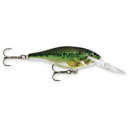 Shad Rap 05 Fishing lure, 2-Inch, Baby Bass, The world's best running hardbait, hand-tuned and tank-tested at the factory. By (Best Bass Fishing Videos)