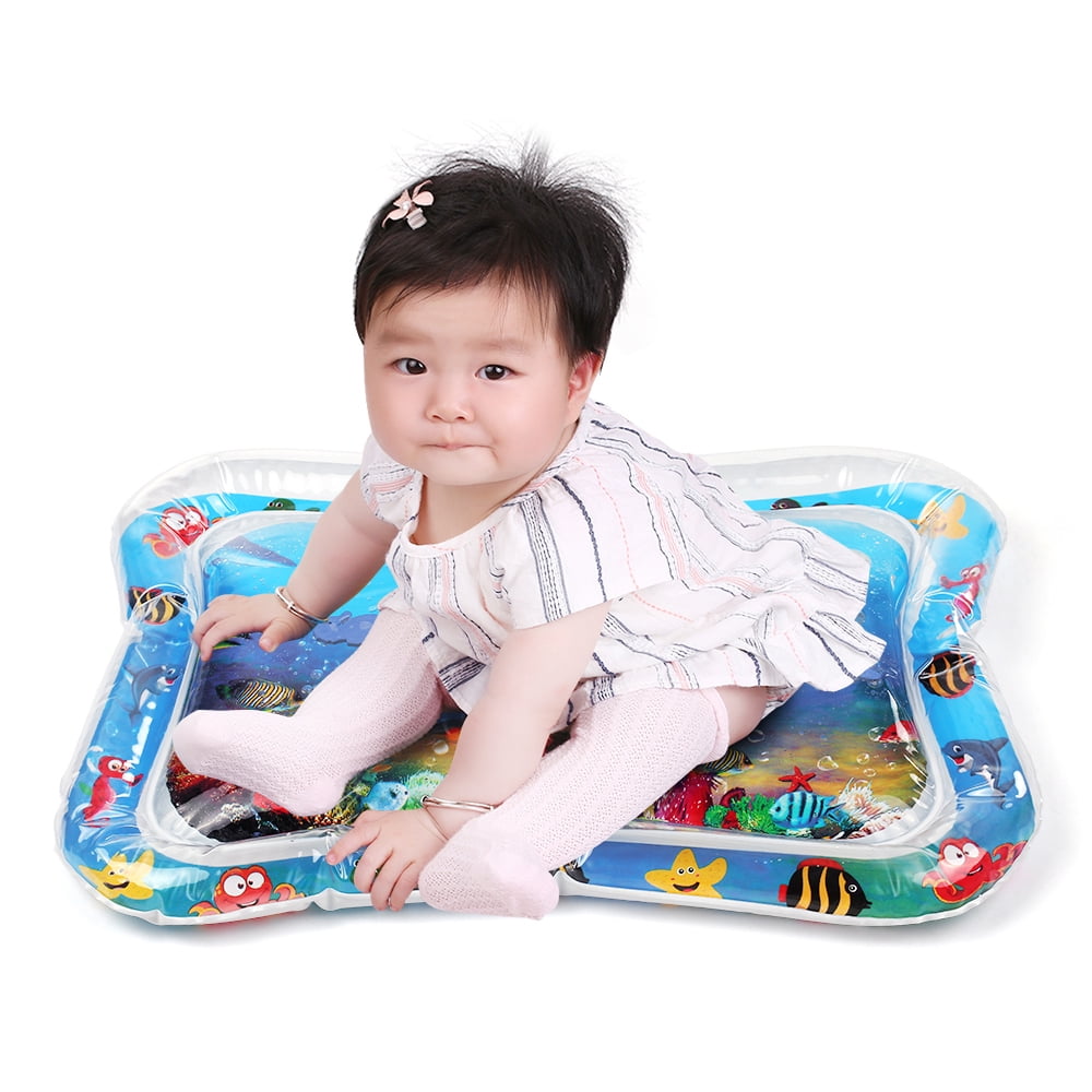 LIOOBO Baby Kids Water Play mat Inflatable Tummy time playmat Toy Educational Activity Play Center for Baby Kid 