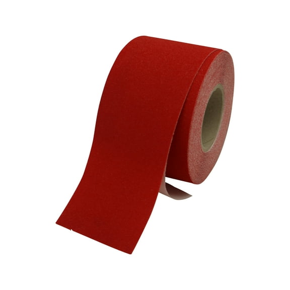 FindTape AST-35 Premium Anti-Slip Non-Skid Tape [Colors, 60 grit]: 4 in. x 60 ft. (Red)