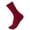 Wine, variant on KyCheLot Girls' Knitted Socks Kids Candy-Colored Mid-Calf Tube Socks Lightweight Casual Schoolwear