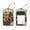 multicolored 5, variant on PhooArto 2 Pcs Green Galaxy Dinosaur Luggage Tag for Suitcases, Leather Baggage Tags Identifiers for Travel, Stainless Steel Loop Name ID Label for Women Bag Backpack
