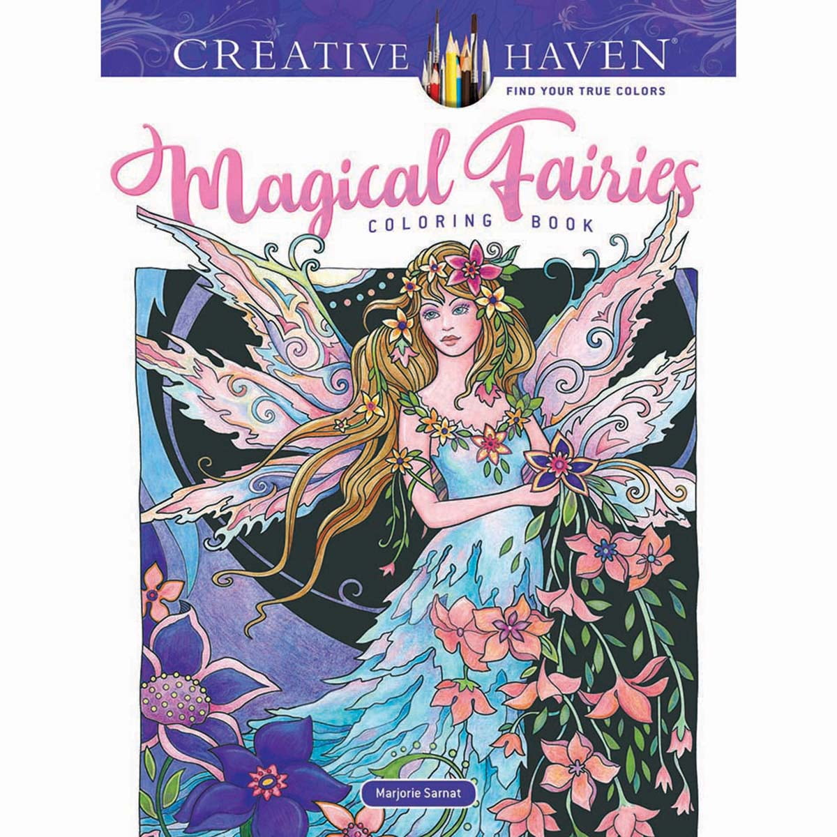 Dover® Creative Haven Magical Fairies Coloring Book - Walmart.com