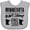 AC-Heather Grey, variant on Inktastic Minnesota Awesome Since 1858 Boys or Girls Baby Bib