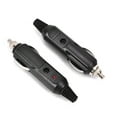 thumbnail image 2 of Trayknick 2Pcs 12V Universal Car Cigarette Lighter Socket Plug Connector Power Adapter, 2 of 10