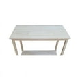thumbnail image 6 of International Concepts Solid Wood Unfinished Accent Table, 6 of 8