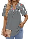 Grey Floral