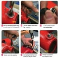 thumbnail image 4 of Kit de Réparation de Filetage Facile, Ensemble d'Inserts de Réparation de Filetage, Outil à Main Durable Matériaux en Acier Courants Traitement des Trous Aveugles pour Travaux de Réparation, 4 of 8