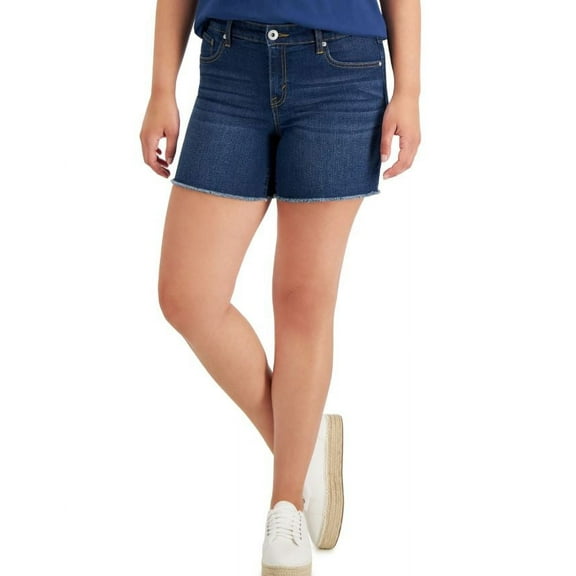 Style & Co Women's Distressed Frayed-Hem Shorts, 8