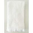 thumbnail image 2 of Turkish Cotton Waffle Bath Towels Antique Beige, 2 of 12