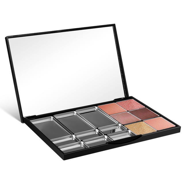 1 Paleta de maquillaje Paleta de sombras de ojos vacía Organizador de sombras de ojos Placa de maquillaje