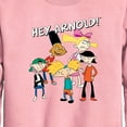 thumbnail image 2 of Hey Arnold! - Group Shot - Toddler And Youth Crewneck Fleece Sweatshirt, 2 of 4