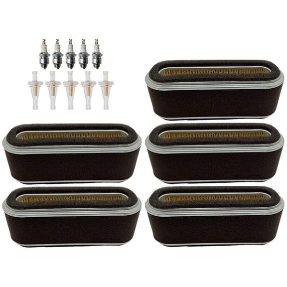 5PK Air Filter Tune Up Kit For John Deere Tractor 108 111 111H Fits AM101191