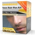 thumbnail image 4 of Charmonic 4.3oz/120g Nose Wax Kit for Men and Women, Quick & Painless Nose Hair Remover Wax with 40 Wax Applicator (20 Times Usage Count), 4 of 8