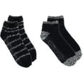 thumbnail image 3 of Dr. Scholls Womens American Lifestyle Spa Low Cut Gripper Socks 2 Pair BLU/PNK, 3 of 5