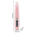 thumbnail image 4 of Fufafayo under $5 2Pcs Pet Hair Clipper, Pet Grooming Clipper, Low Noise Dog Hair Trimmer, LED Light Pet Clipper for Paws, Rechargeable Cordless Clipper, Pet Nail Trimming Tool, Home Grooming, 4 of 9