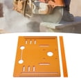 thumbnail image 1 of Placa De Inserción De Sierra Circular, Placa Base De Máquina Cortadora De Gran Compatibilidad, Escalas Transparentes De 28x25cm Para Proyectos De Carpintería, 1 of 7