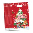 thumbnail image 3 of balikha 10Pcs Christmas Gift Bag Christmas Treat Bag Multifunctional Decoration Goody Bag Tote Bag for Presents Festival Xmas Biscuit C, 3 of 9