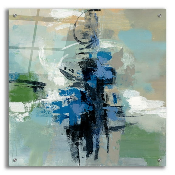 Epic Art 'Vista Point II' by Silvia Vassileva, Acrylic Glass Wall Art, 24"x24"