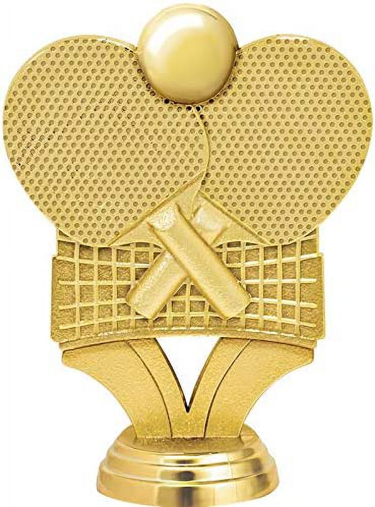 Ping Pong Trophy | COLORED Paddles Table Tennis Award