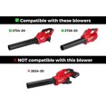 thumbnail image 7 of Stubby Nozzle Co. STUBBY® Car Drying Nozzle for Milwaukee M18 FUEL Leaf Blowers - Single Battery (2724-20 and 2728-20), 7 of 7