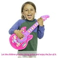 Kids Electric Guitar Beginner Kits Play Set with Microphone Speaker and