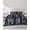 Blue, variant on 3 Piece Twin Sheet Set Wildlife Camels Sheets Set for Twin Size Bed, Breathable Soft Microfiber Bed Sheets Cooling Deserts Animals Brown Geometric Rustic Fitted Sheet Deep Pocket, Pillowcases