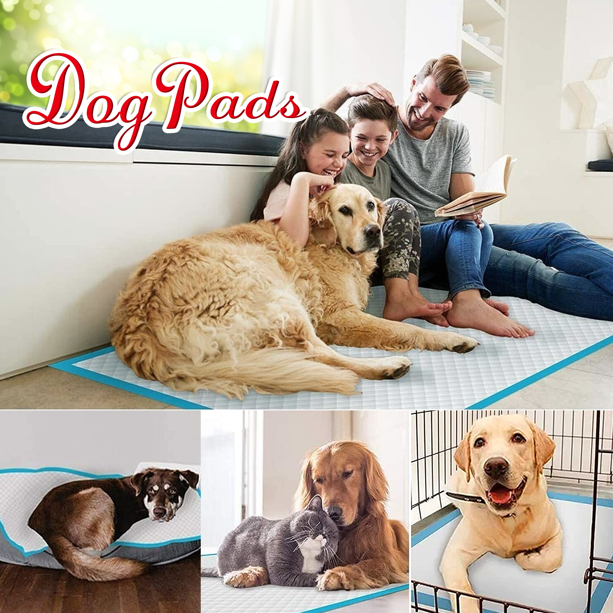 Tolobeve Dog Training Pads, XXL, 30" x 36", 60ct photo 5