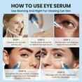 thumbnail image 7 of Eye Cream with 5% Caffeine & 8% Retinol for Dark Circles, Puffiness, Eye Bag and Wrinkles - Anti-aging Under Eye Cream for Women, Eye Serum with 360° Massage Roller Ball, 0.5 fl.oz, 7 of 7
