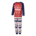 thumbnail image 3 of Family Matching Merry Christmas Pajamas Set Holiday Santa Tree Sleepwear Xmas PJS Set for Couples and Kids, 3 of 10