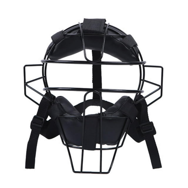 Mascarilla de Softball Sunnimix Protector Facial de Softbol Ligeros Aleación Durable Negro