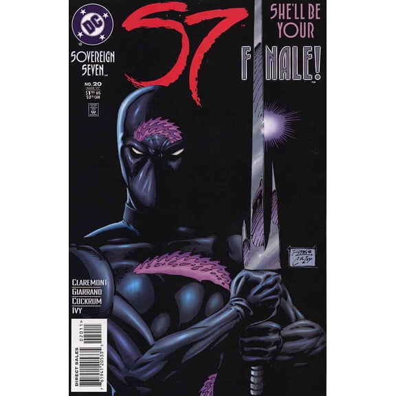 Sovereign Seven #20 VF ; DC Comic Book