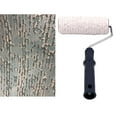 thumbnail image 2 of Rodillo de pintura de goma de 5'', 8'' y 10'' con textura de flores para pintar paredes del hogar 8 pulgadas 2201TS, 2 of 9