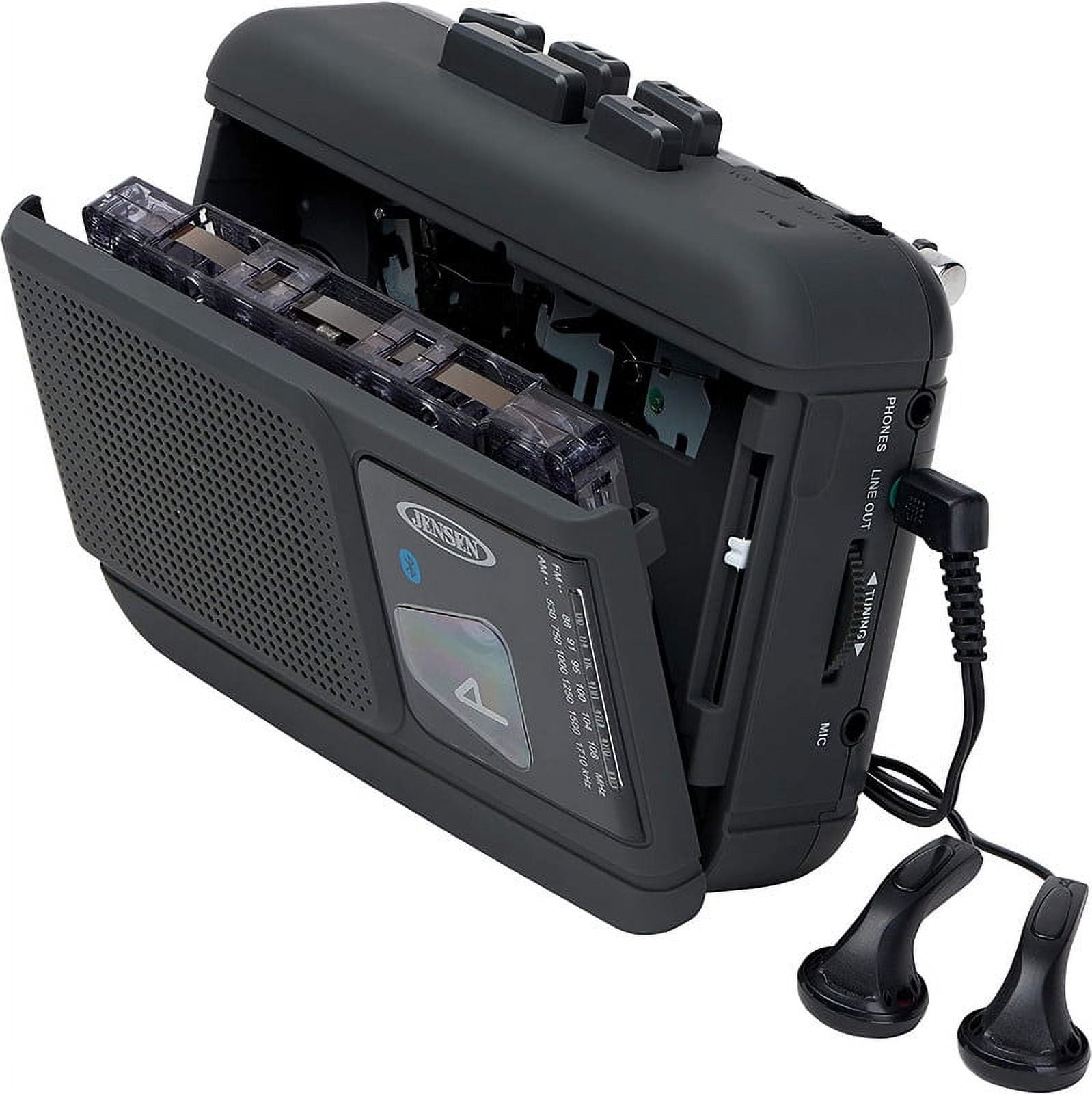 Jensen Portable AM/FM Radio, Black, MCR-60