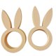 thumbnail image 5 of Novedad Diy Conejo Hecho A Mano Madera Pascua Servilletero Anillo Decoración Para Fiesta De Pascua Cena Mesa Decoración De Madera 10 Uds Moyic HA022555-00, 5 of 7