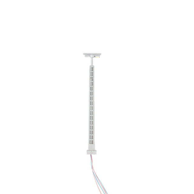 Lámpara de Vía Férrea Injueey LED Metal Plata