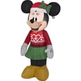 thumbnail image 1 of Airblown Inflatables G08 110647X Minnie Mouse in Ugly Sweater, Multi Color - 4 x 2 x 1 ft., 1 of 3
