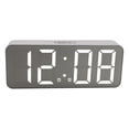 thumbnail image 1 of 1pc LED Surface Digital Digital Reloj de alarma Reloj de escritorio de calendario sin batería, 1 of 5