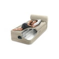 Intex Durabeam Headboard 18" Twin Air Mattress with Builtin Pump