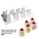 thumbnail image 4 of Molde de silicona Molde de mousse para pasteles Molde para helados DIY para hornear Chocolates Bandeja de hielo Utensilios para hornear, 8 cavidades kenally HA003613-01, 4 of 7
