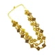 thumbnail image 5 of EeaseMX Collar estilo bohemio retro para mujer, con cuentas de madera tejidas a mano y cáscara de coco, joyería de playa, colgante para damas y niñas (amarillo), 5 of 7